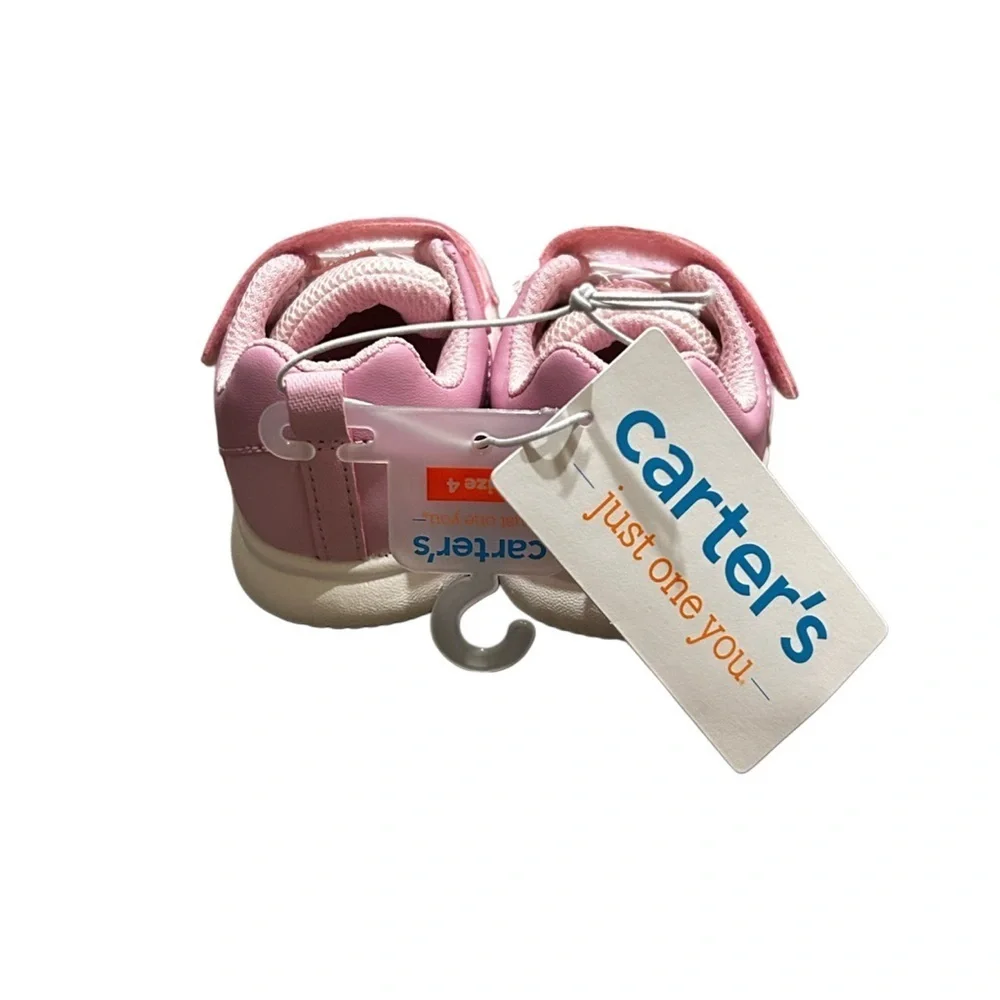 Carter's Light Pink Baby Sneakers
